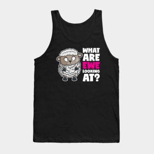 What Are EWE Looking At? | Sheep Tank Top